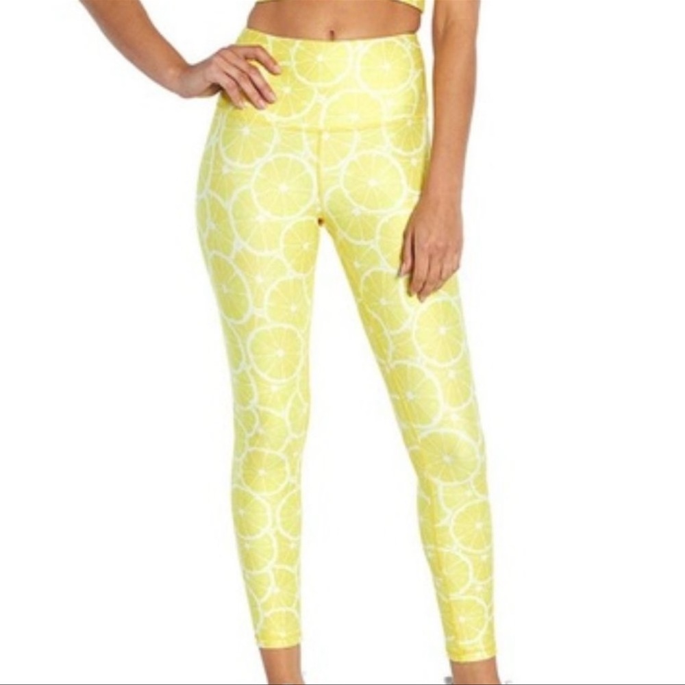 WildFox Lemon print Contender Leggings - Picture 12 of 12